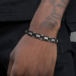Bikers Bracelet Chain Set